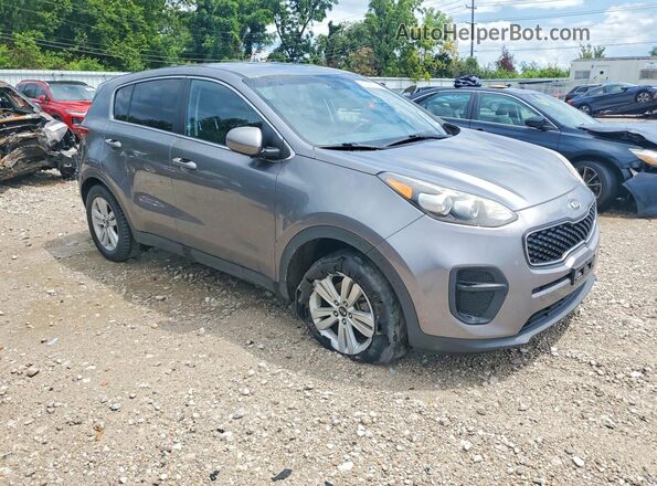 KNDPM3AC6H7047663 2017 KIA SPORTAGE Gray Առջևի աջ