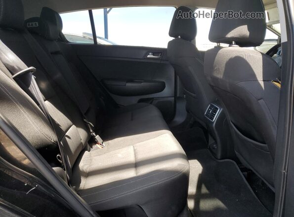 KNDPM3AC6H7103312 2017 KIA SPORTAGE Черный Вид задней части салона