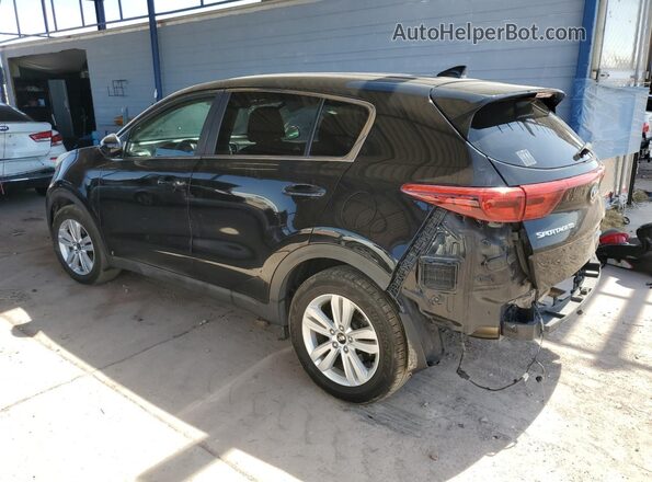 KNDPM3AC6H7103312 2017 KIA SPORTAGE Черный Задняя левая четверть