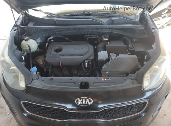 KNDPM3AC6H7103312 2017 KIA SPORTAGE Черный Вид подкапотного пространства
