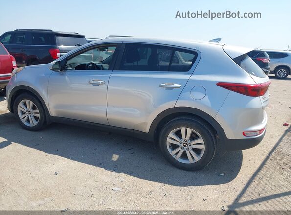 KNDPM3AC6H7106890 2017 KIA SPORTAGE Silver Rear left