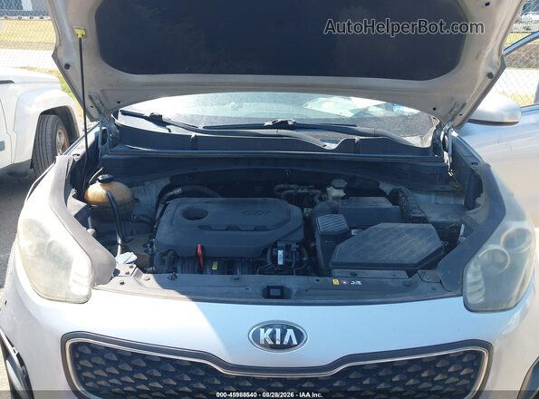 KNDPM3AC6H7106890 2017 KIA SPORTAGE Silver Rear view