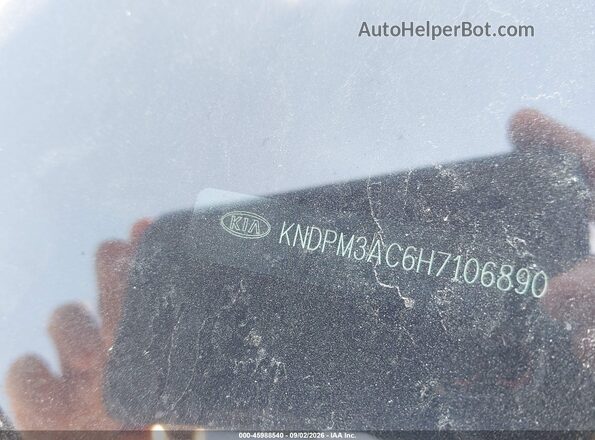KNDPM3AC6H7106890 2017 KIA SPORTAGE Silver Engine compartment view
