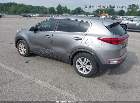 KNDPM3AC6H7110065 2017 KIA SPORTAGE Gray Задня ліва чверть