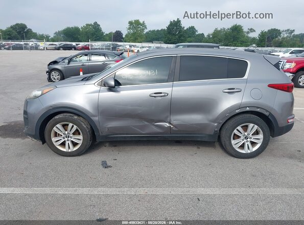 KNDPM3AC6H7110065 2017 KIA SPORTAGE Gray Панорамний вид салону 360°