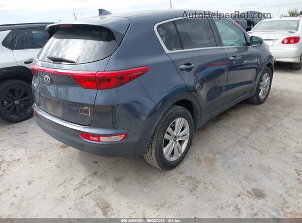 KNDPM3AC6H7159752 2017 KIA SPORTAGE Blue უკანა მარჯვენა