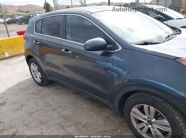 KNDPM3AC6H7159752 2017 KIA SPORTAGE Blue უკანა სალონის ხედი