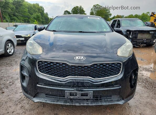 KNDPM3AC6H7232473 2017 KIA SPORTAGE Черный Вид сзади
