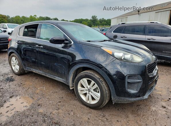 KNDPM3AC6H7232473 2017 KIA SPORTAGE Черный Вид спереди