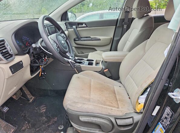 KNDPM3AC6H7232473 2017 KIA SPORTAGE Черный Вид панели приборов