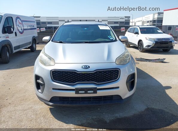 KNDPM3AC6H7237608 2017 KIA SPORTAGE Silver Вид щитка приладів