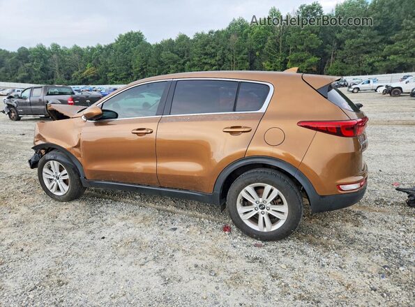 KNDPM3AC6J7319540 2018 KIA SPORTAGE Tan Задня ліва чверть
