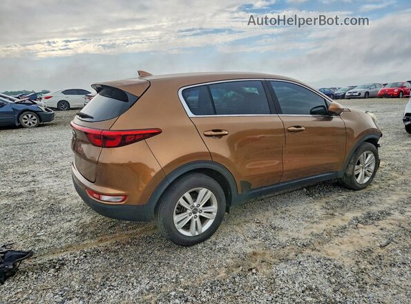 KNDPM3AC6J7319540 2018 KIA SPORTAGE Tan Задня права чверть