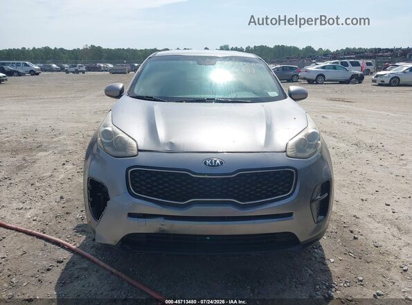 KNDPM3AC6J7332112 2018 KIA SPORTAGE Серый Вид щитка приборов