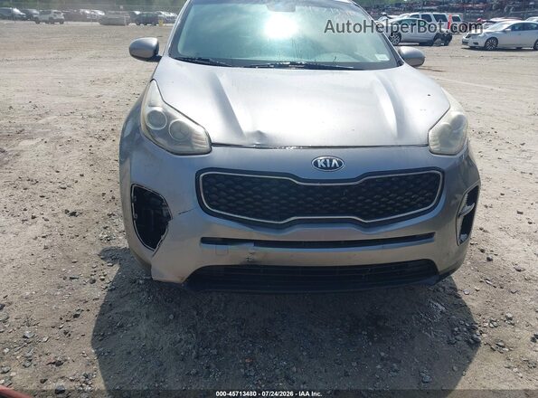KNDPM3AC6J7332112 2018 KIA SPORTAGE Серый Вид спереди