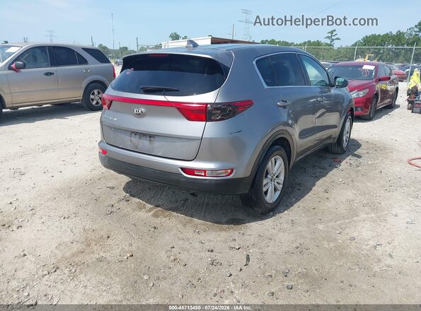 KNDPM3AC6J7332112 2018 KIA SPORTAGE Серый Задняя правая четверть