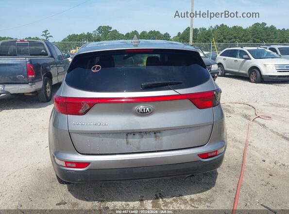 KNDPM3AC6J7332112 2018 KIA SPORTAGE Серый 