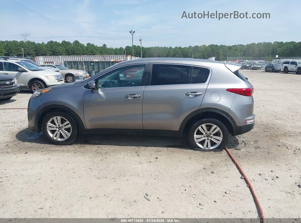 KNDPM3AC6J7332112 2018 KIA SPORTAGE Серый Панорамный вид салона 360°