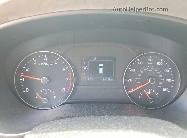 KNDPM3AC6J7342946 2018 KIA SPORTAGE Gray Вид щитка приладів