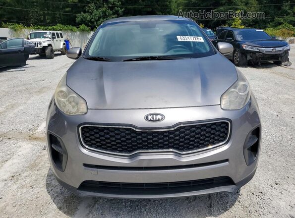 KNDPM3AC6J7342946 2018 KIA SPORTAGE Gray Вид спереду