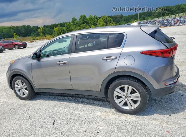 KNDPM3AC6J7342946 2018 KIA SPORTAGE Gray Задня ліва чверть