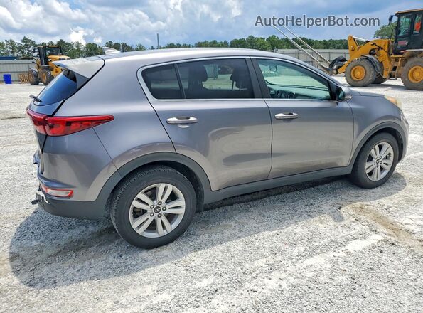 KNDPM3AC6J7342946 2018 KIA SPORTAGE Gray Задня права чверть