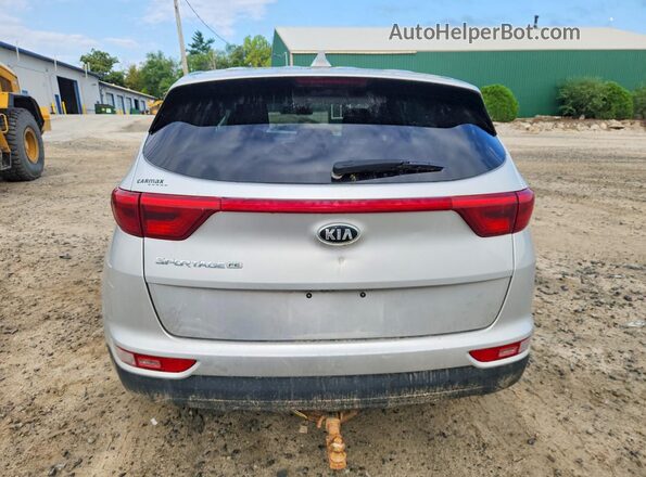 KNDPM3AC6J7483838 2018 KIA SPORTAGE Silver უკანა ხედი
