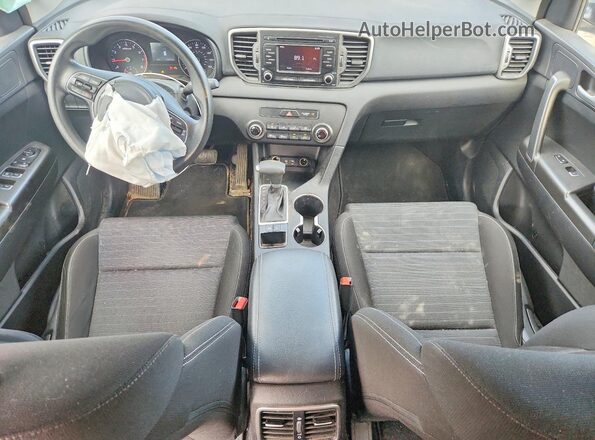 KNDPM3AC6J7483838 2018 KIA SPORTAGE Silver წინა პანელის ხედი