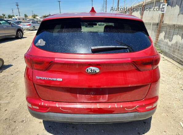 KNDPM3AC6K7509596 2019 KIA SPORTAGE Red Հետևի տեսք