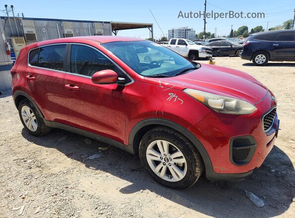 KNDPM3AC6K7509596 2019 KIA SPORTAGE Red Առջևի աջ