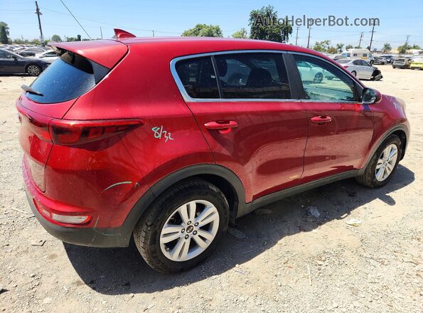 KNDPM3AC6K7509596 2019 KIA SPORTAGE Red Հետևի աջ