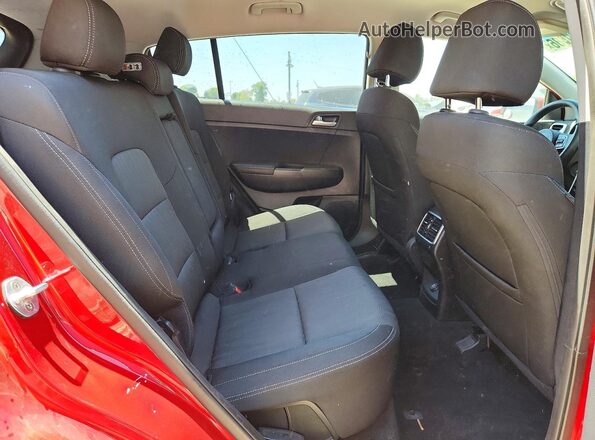 KNDPM3AC6K7509596 2019 KIA SPORTAGE Red Սալոնի հետևի տեսք