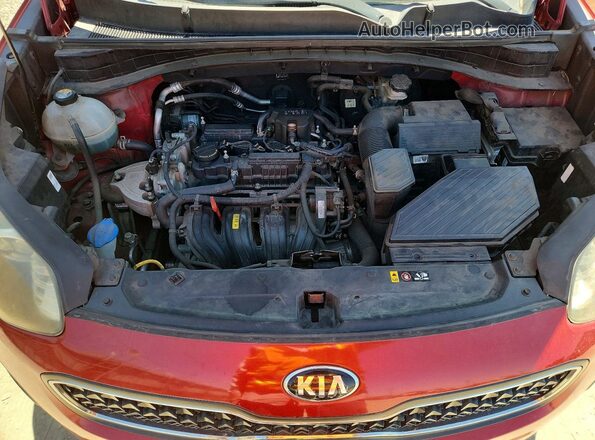 KNDPM3AC6K7509596 2019 KIA SPORTAGE Red Շարժիչի բաժամունքի տեսք
