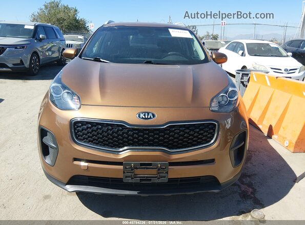 KNDPM3AC6K7544154 2019 KIA SPORTAGE Orange Dashboard view