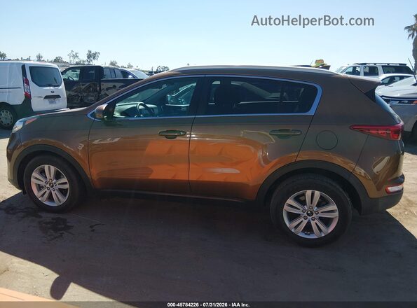 KNDPM3AC6K7544154 2019 KIA SPORTAGE Orange Rear interior view