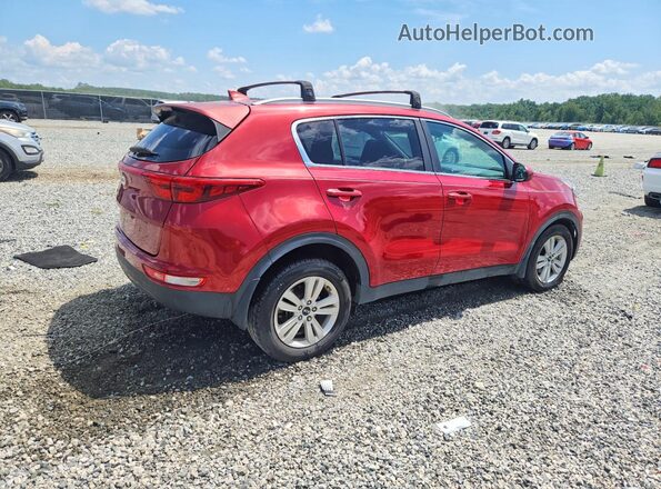KNDPM3AC6K7624926 2019 KIA SPORTAGE Красный Задняя правая четверть