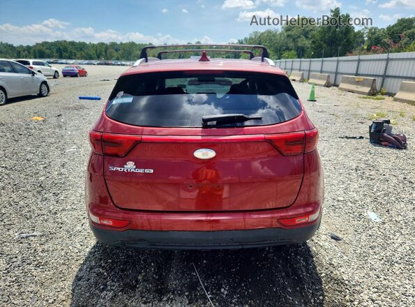 KNDPM3AC6K7624926 2019 KIA SPORTAGE Красный Вид сзади