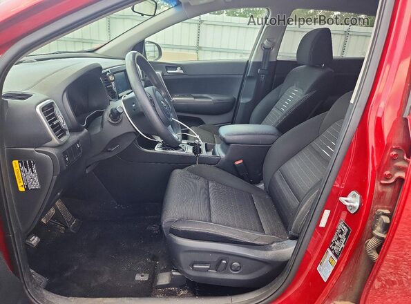KNDPM3AC6K7624926 2019 KIA SPORTAGE Красный Вид салона спереди