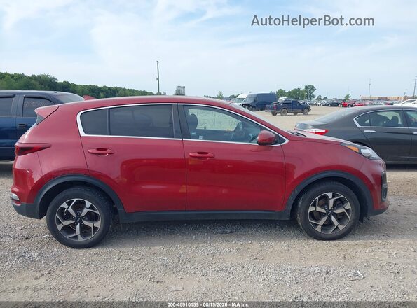 KNDPM3AC6L7638455 2020 KIA SPORTAGE Maroon Սալոնի հետևի տեսք