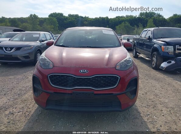 KNDPM3AC6L7638455 2020 KIA SPORTAGE Maroon Սարքավորումների վահանակի տեսք