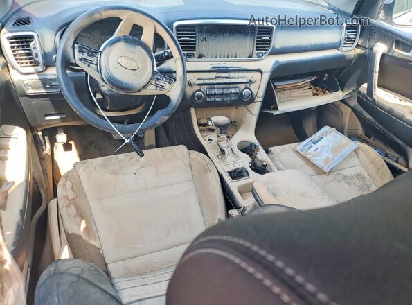 KNDPM3AC6L7675280 2020 KIA SPORTAGE Серебряный Вид панели приборов