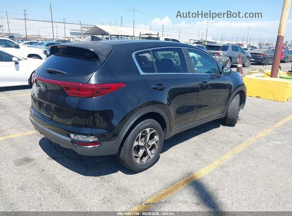 KNDPM3AC6L7701330 2020 KIA SPORTAGE Черный Задняя правая четверть