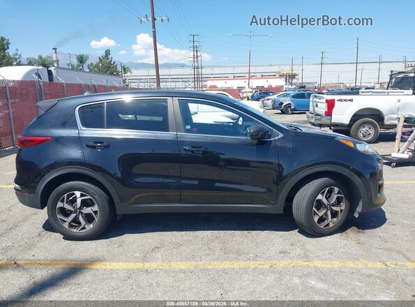 KNDPM3AC6L7701330 2020 KIA SPORTAGE Черный Вид задней части салона