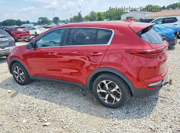 KNDPM3AC6L7726129 2020 KIA SPORTAGE Red უკანა მარცხენა