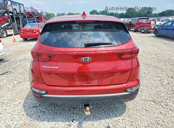 KNDPM3AC6L7726129 2020 KIA SPORTAGE Red უკანა ხედი