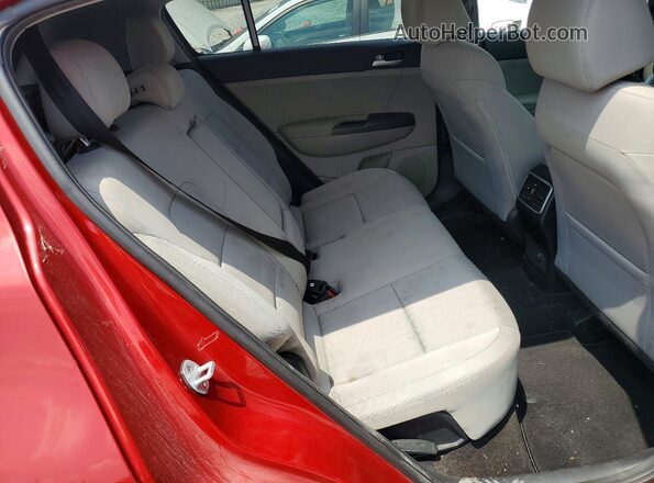 KNDPM3AC6L7726129 2020 KIA SPORTAGE Red უკანა სალონის ხედი
