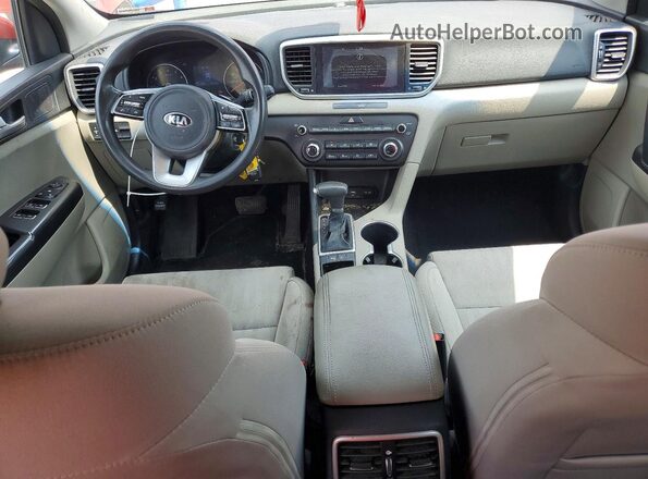 KNDPM3AC6L7726129 2020 KIA SPORTAGE Red წინა პანელის ხედი