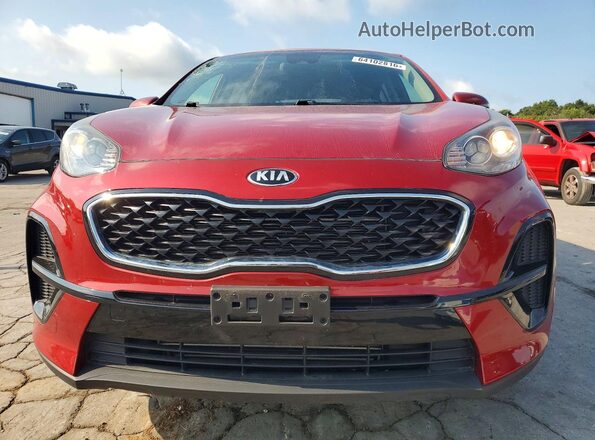 KNDPM3AC6N7010804 2022 KIA SPORTAGE Red Widok z przodu