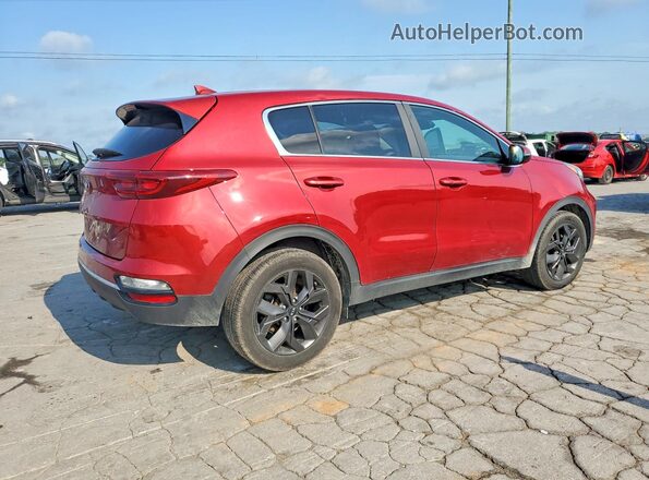 KNDPM3AC6N7010804 2022 KIA SPORTAGE Red Tył prawy