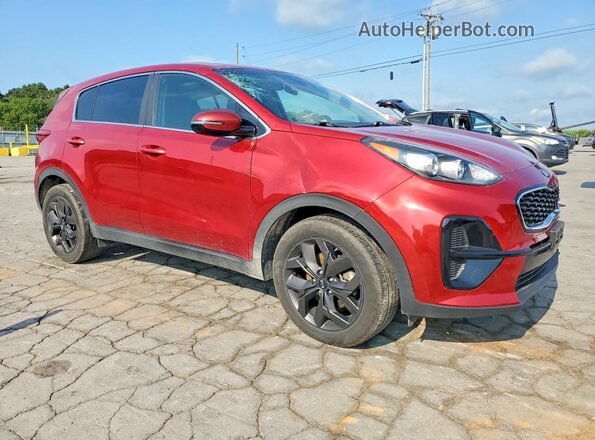 KNDPM3AC6N7010804 2022 KIA SPORTAGE Red Przód prawy